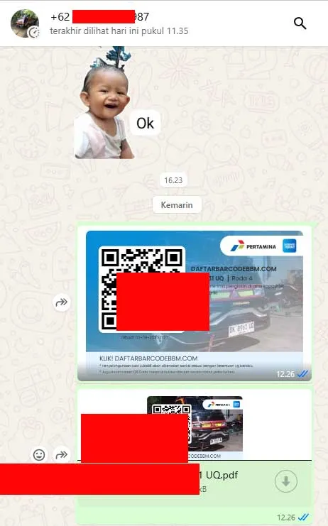 Testimoni Barcode BBM Subsidi